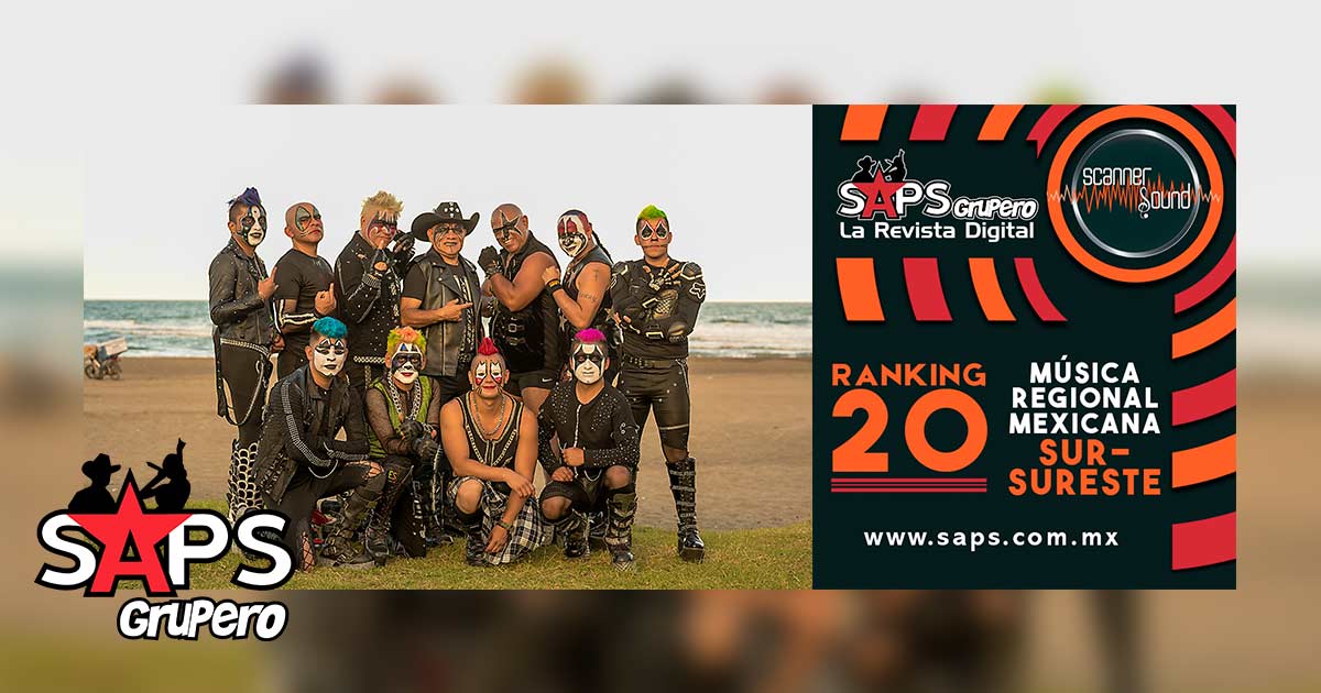 Top 20 del Sureste de México por Scanner Sound del 28 de octubre al 03 de noviembre de 2019
