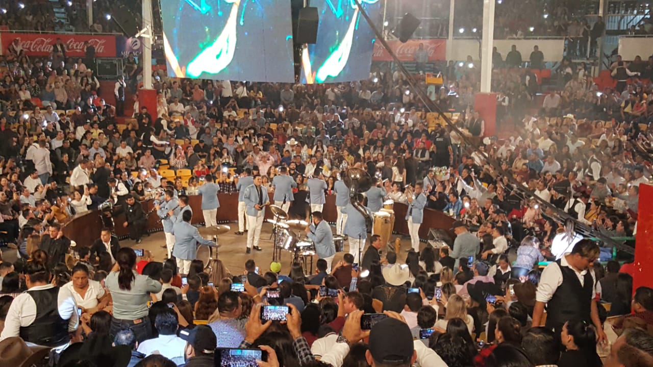 Banda MS todo un éxito en el Palenque de la Feria Chiapas