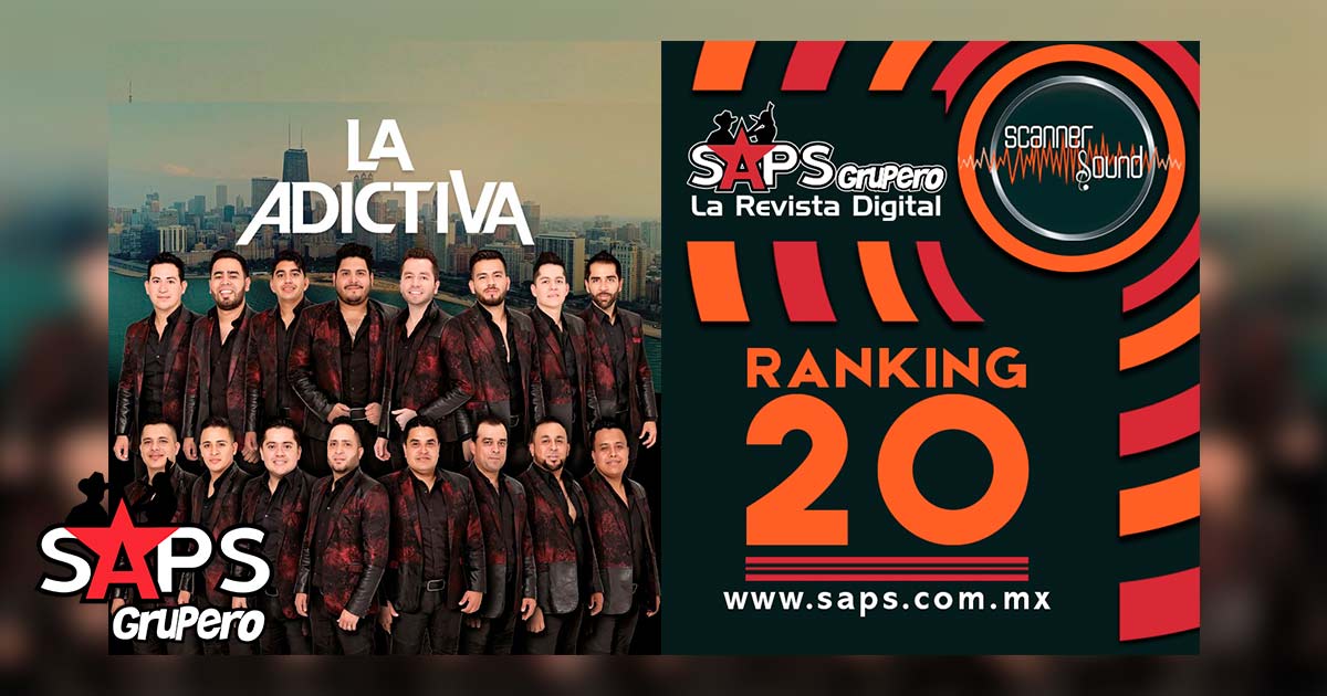 Top 20 de la Música Popular Mexicana en México por Scanner Sound del 23 al 29 de diciembre de 2019
