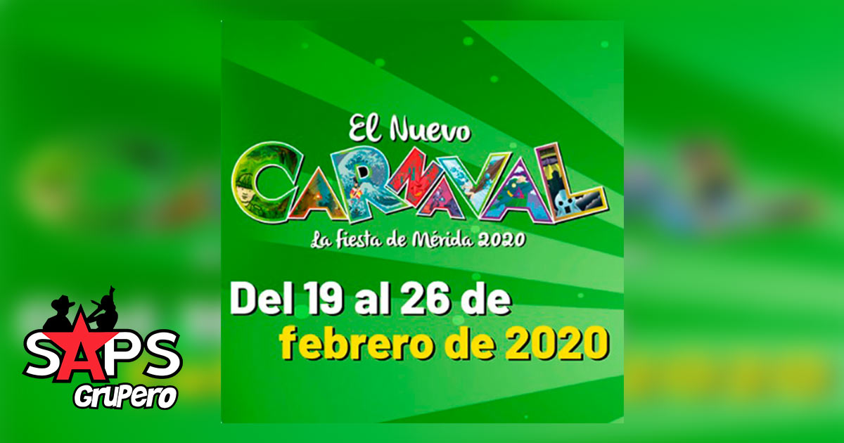 Carnaval de Mérida 2020 – Cartelera Oficial