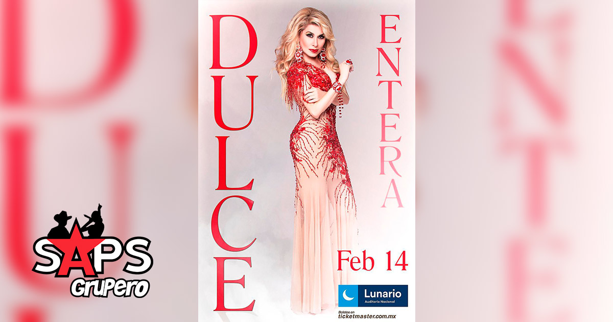 Dulce llega con su show “ENTERA” al Lunario del Auditorio Nacional