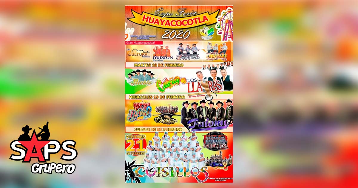 Expo Feria Huayacocotla 2020 – Cartelera Oficial