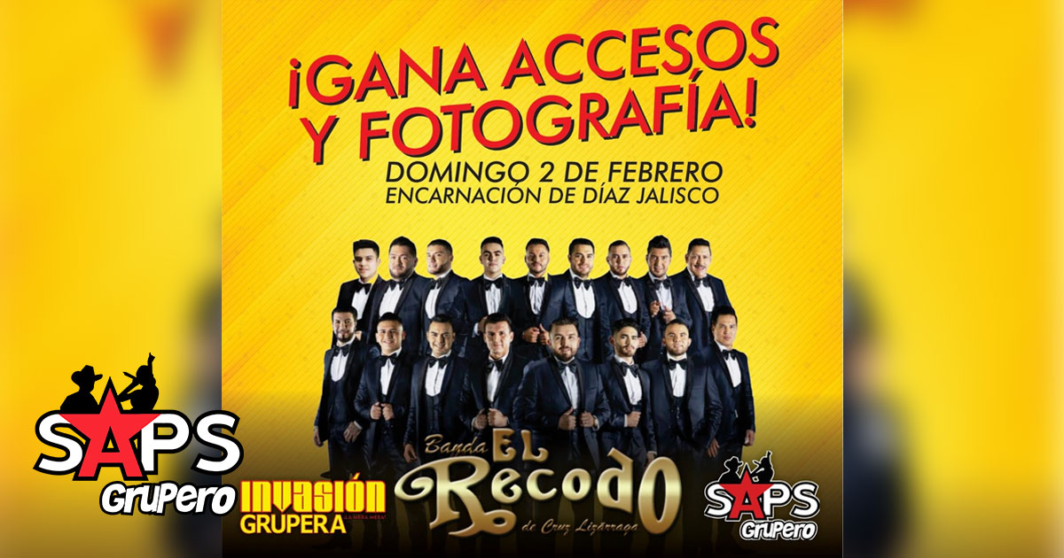 Gana boletos para el concierto y Meet & Greet de Banda El Recodo
