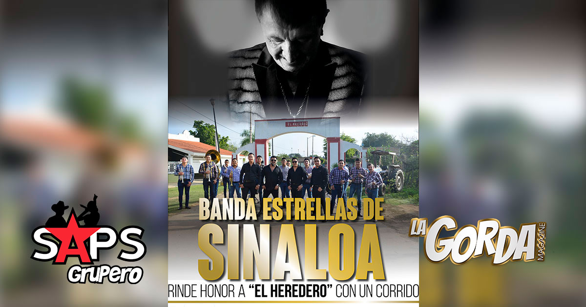 Banda Estrellas de Sinaloa rinde honor a “El Heredero” con un corrido