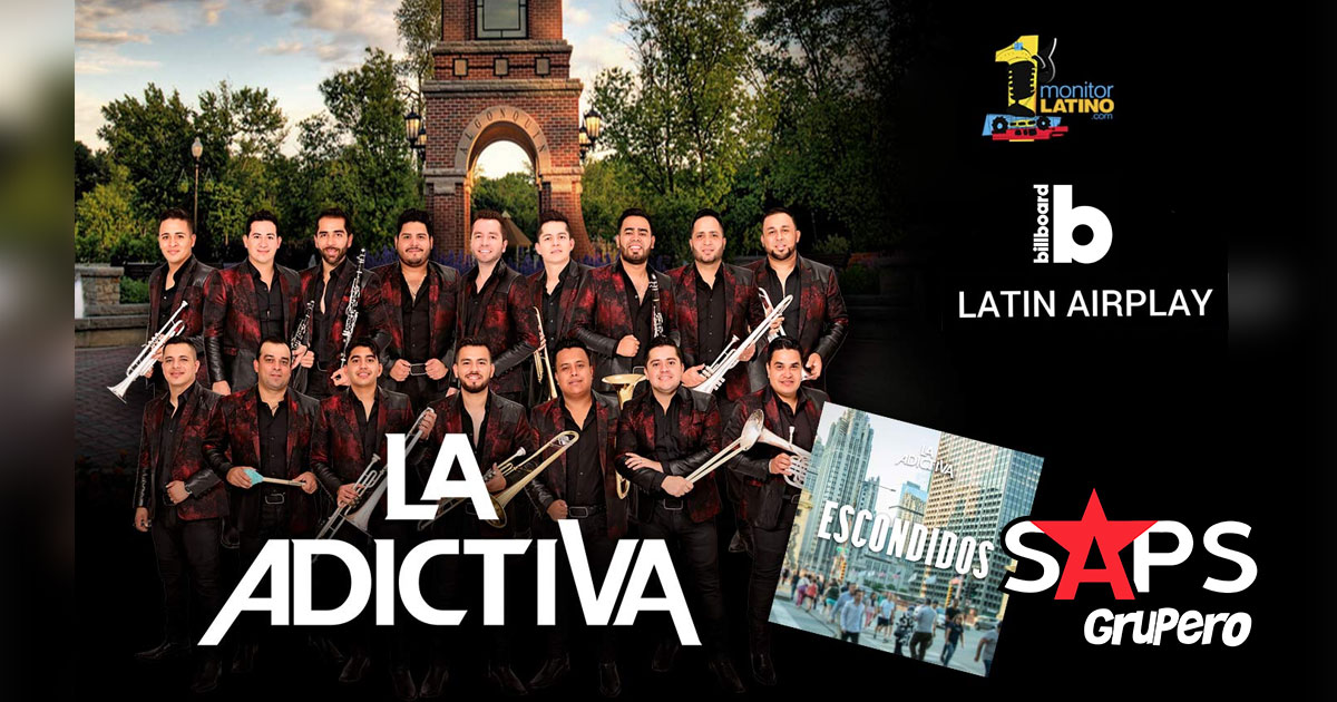 La Adictiva en el #1 de monitorLATINO y Latin Billboard con “Escondidos”