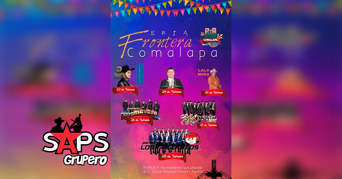 Feria Frontera Comalapa 2020 – Cartelera Oficial