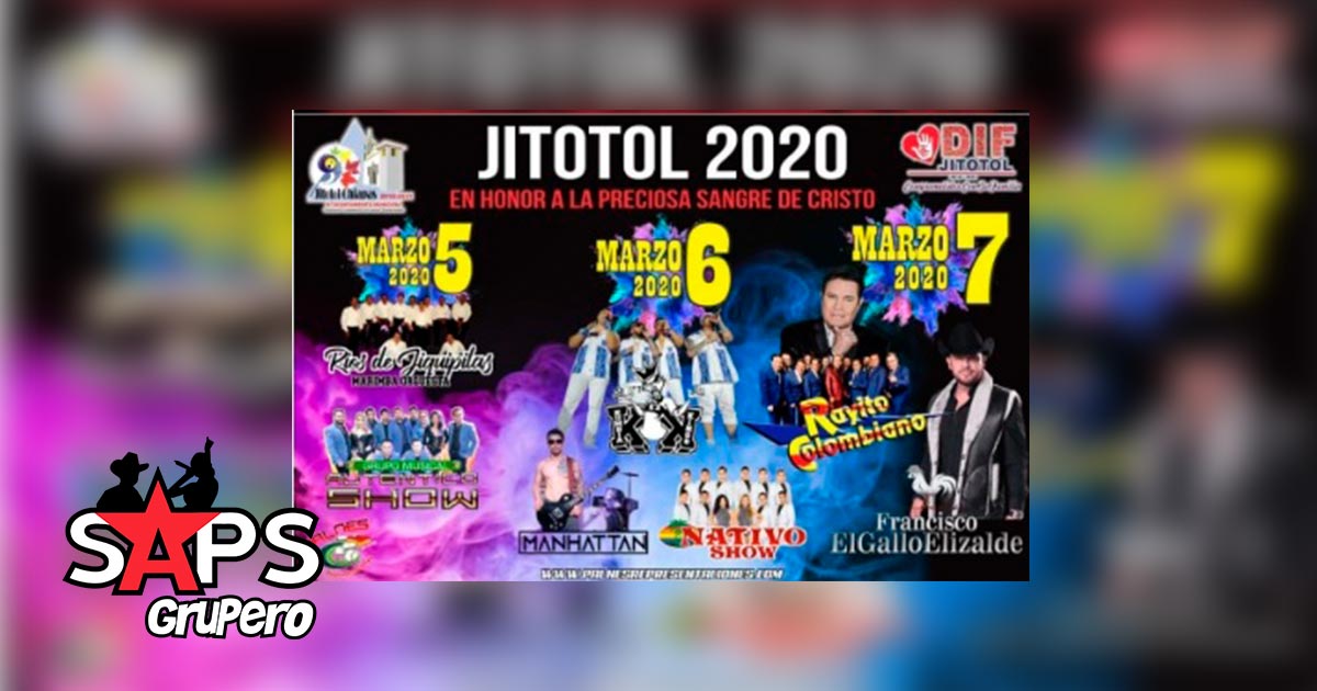 Feria Jitotol 2020 – Cartelera Oficial