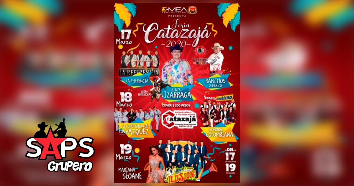 Gran Feria de Catazajá 2020 – Cartelera Oficial