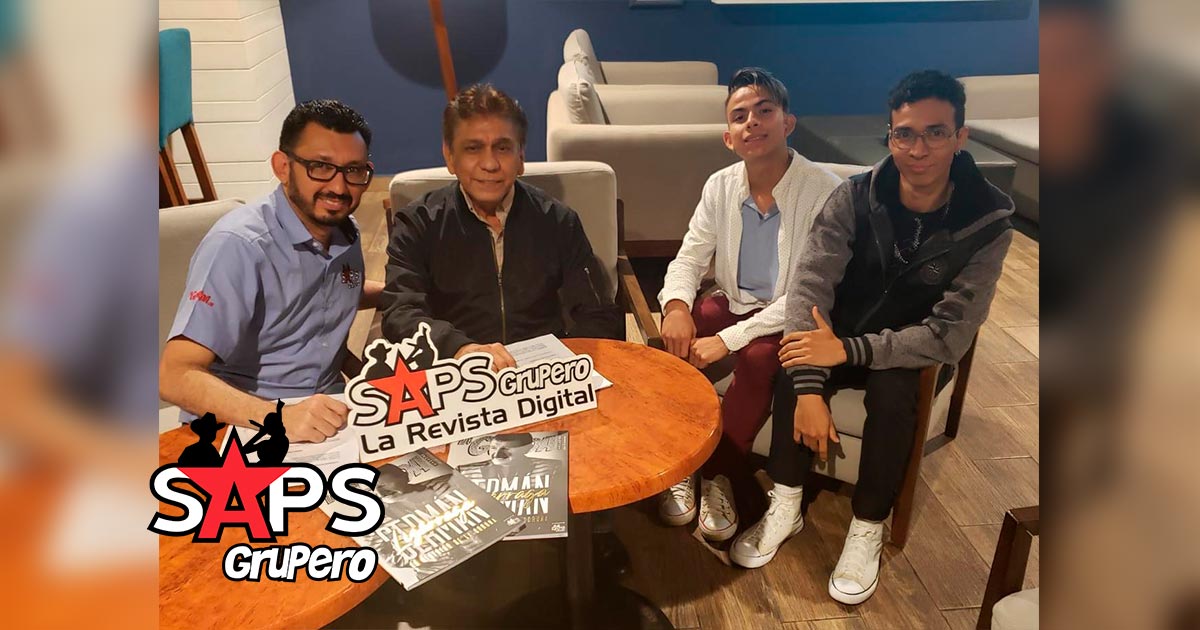 Los Cumbión firman contrato con SAPS Grupero Record’s