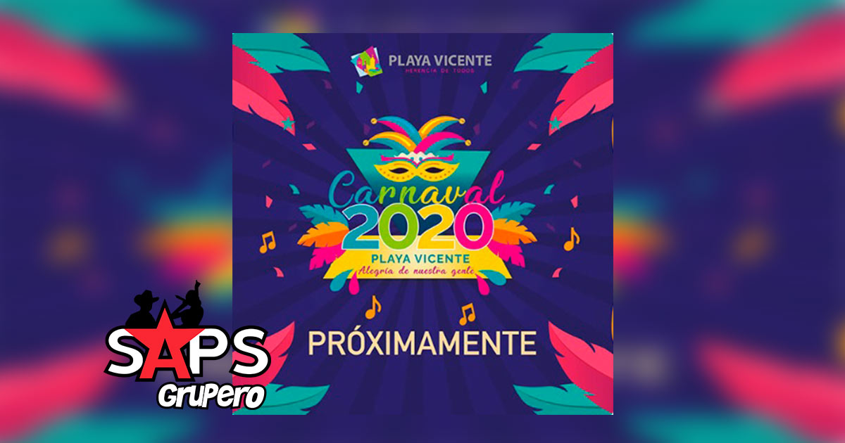 Carnaval Playa Vicente 2020 – Cartelera Oficial