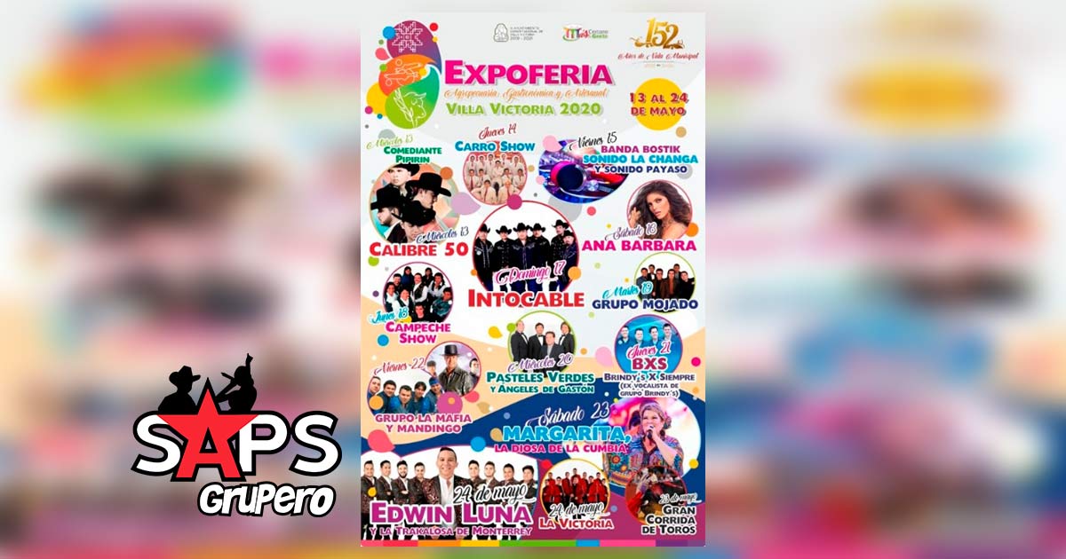 Expo Feria Villa Victoria 2020 – Cartelera Oficial