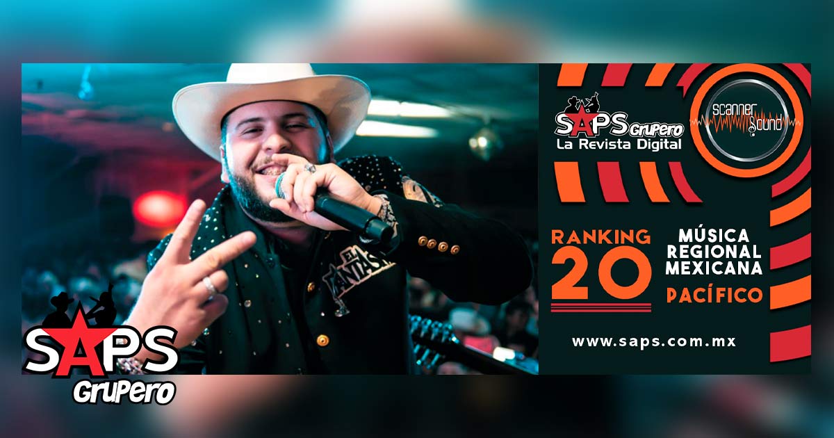 Top 20 de la Música Popular del Pacífico de México por Scanner Sound del 30 de marzo al 05 de abril de 2020