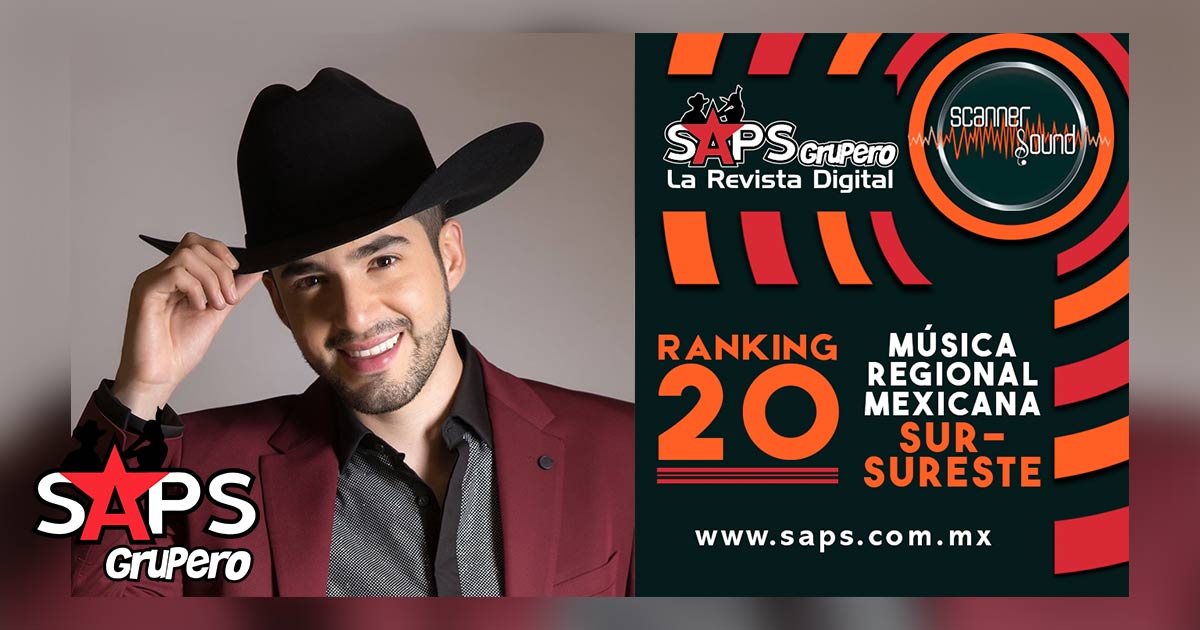 Top 20 del Sureste de México por Scanner Sound del 11 al 17 de mayo del 2020