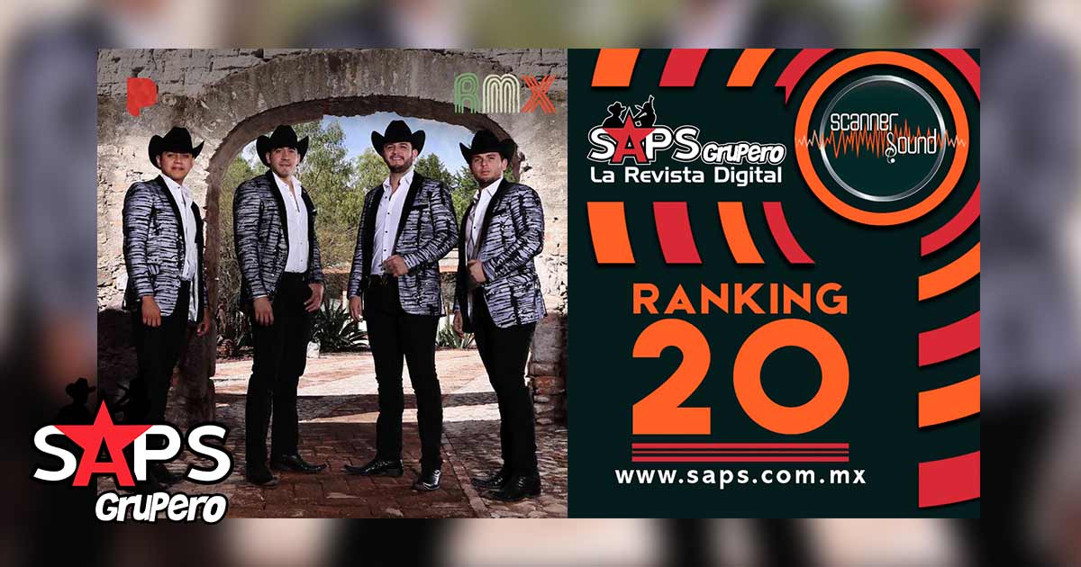Top 20 de la Música Popular Mexicana en México por Scanner Sound del 13 al 19 de julio de 2020