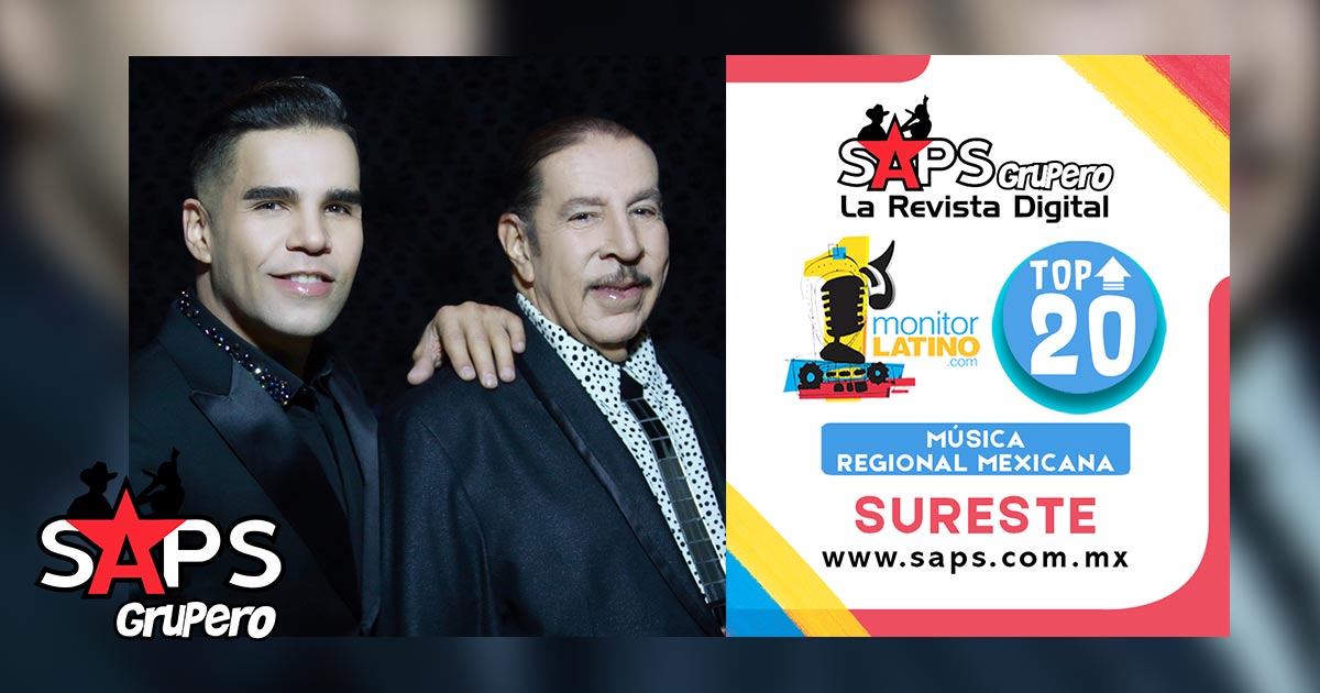 Top 20 de la Música en el Sureste de México por monitorLatino del 29 de junio al 05 de julio del 2020