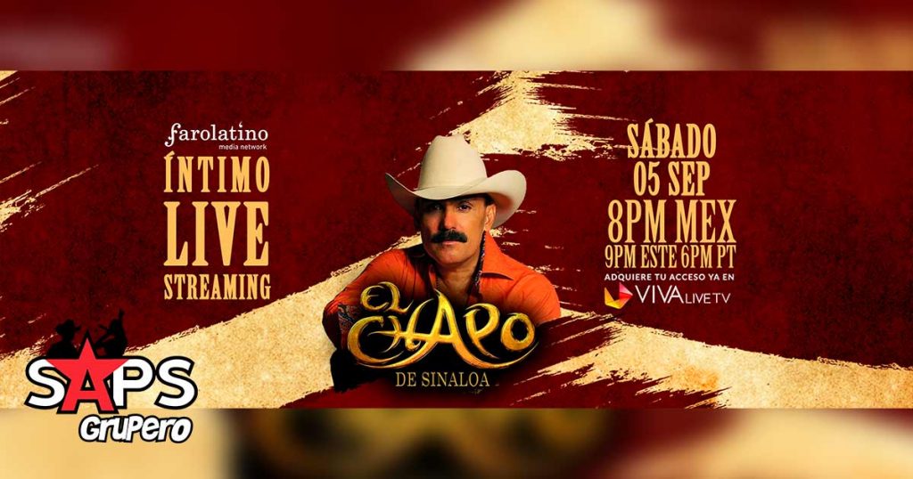 El Chapo De Sinaloa ofrecerá concierto Live Streaming desde su rancho