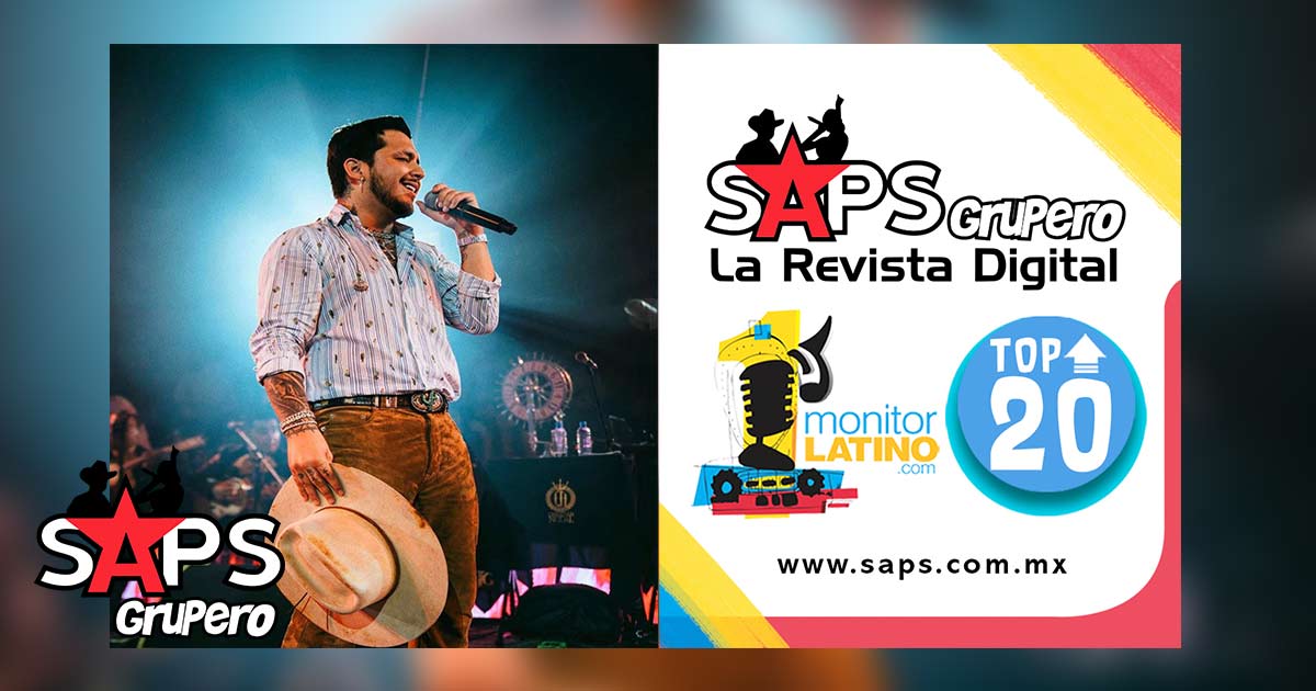 Top 20 de la Música en México por monitorLATINO del 03 al 09 de agosto de 2020