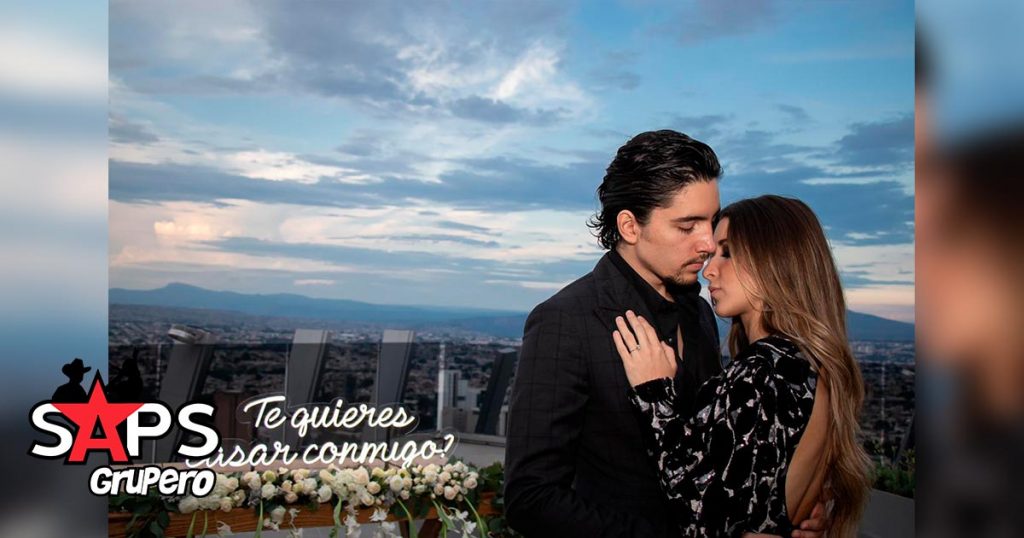 El hijo del Potrillo, Alex Fernández se compromete con el amor de su vida Alexia Hernández