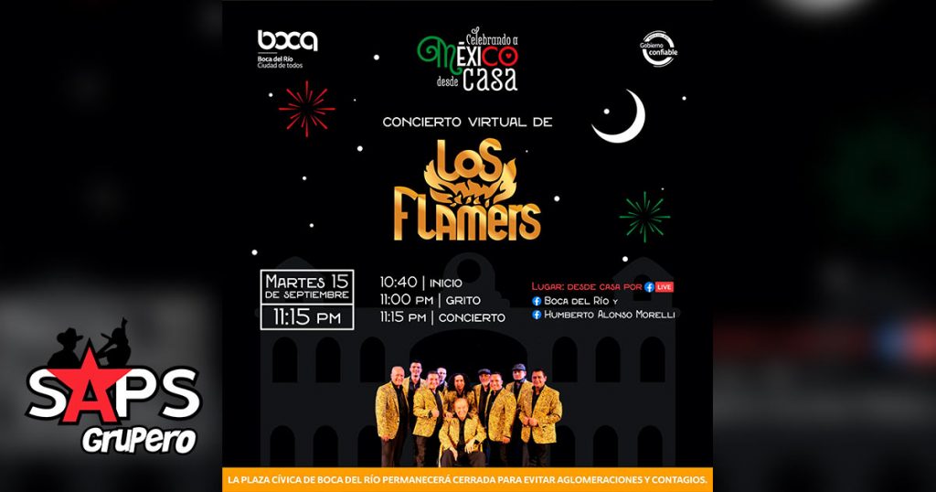 Los Flamers festejarán Las Fiestas Patrias en su segundo concierto virtual