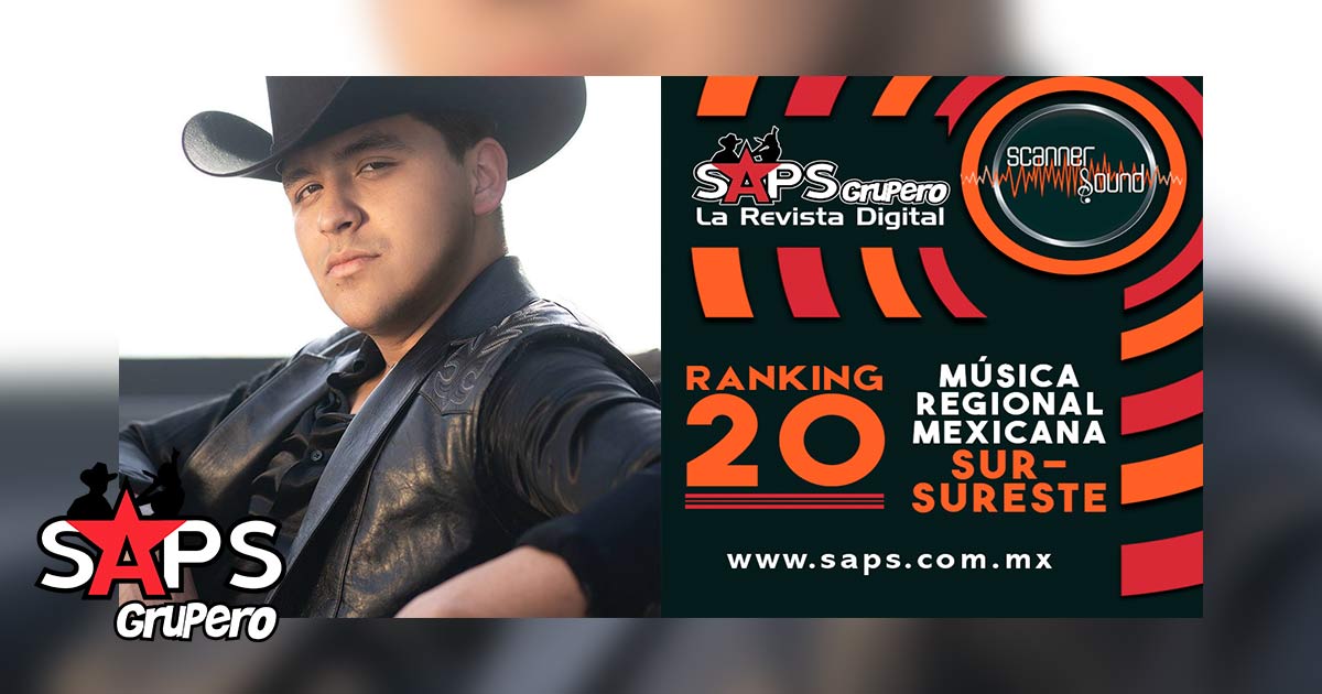 Ranking 20 del Sureste de México por Scanner Sound del 07 al 13 de septiembre de 2020