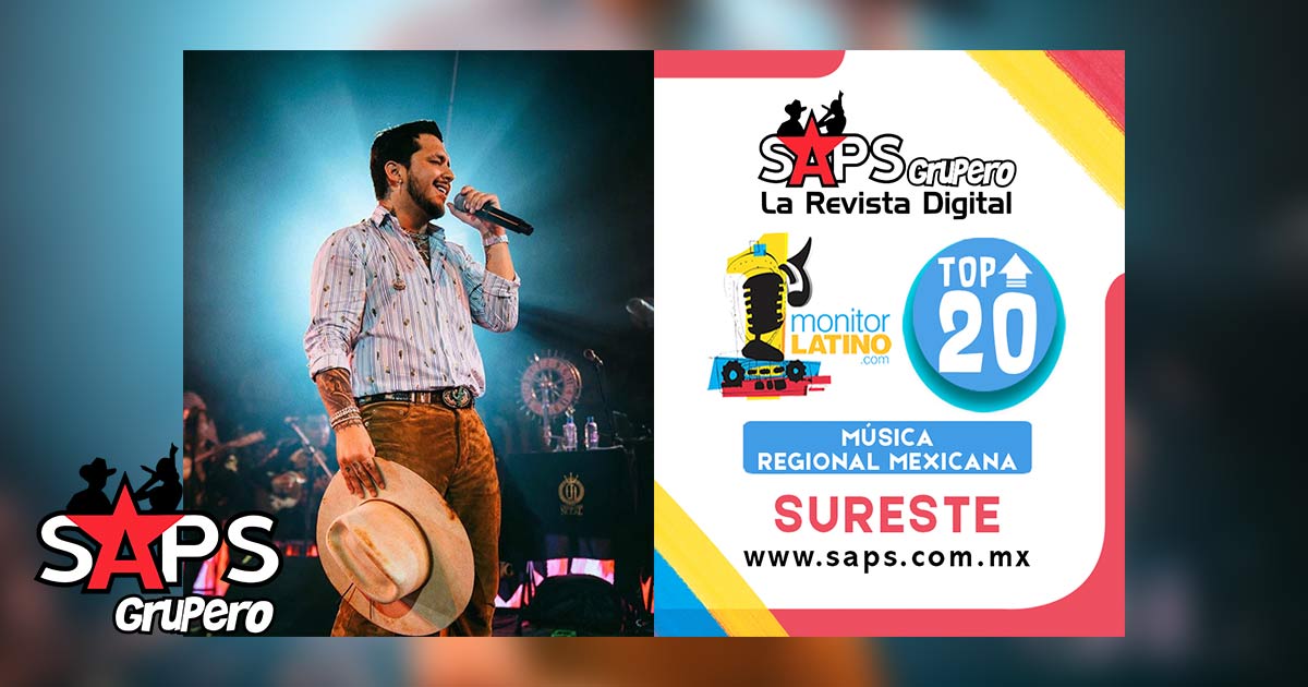 Top 20 de la Música en el Sureste de México por monitorLATINO del 14 al 20 de septiembre de 2020