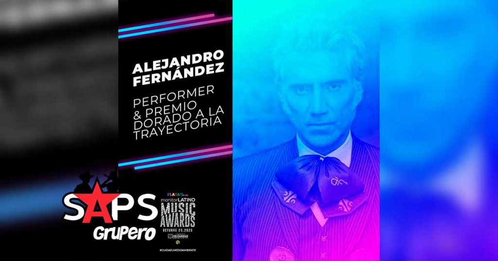 Alejandro Fernández recibirá el “Premio Dorado A La Trayectoria ”