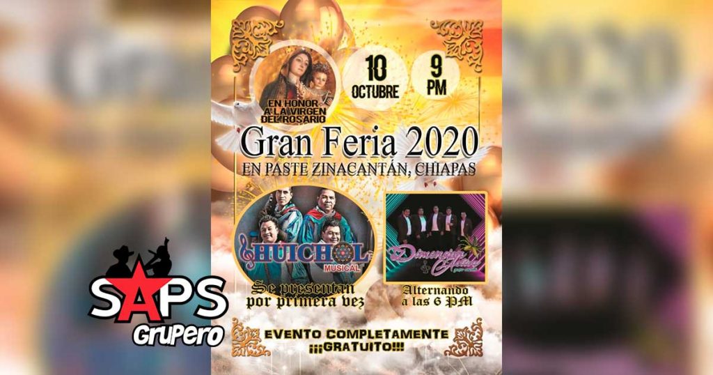 La Gran Feria en Pasté Zinacantán, Chiapas 2020