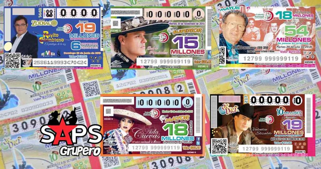 Lotería Nacional, Regional Mexicano