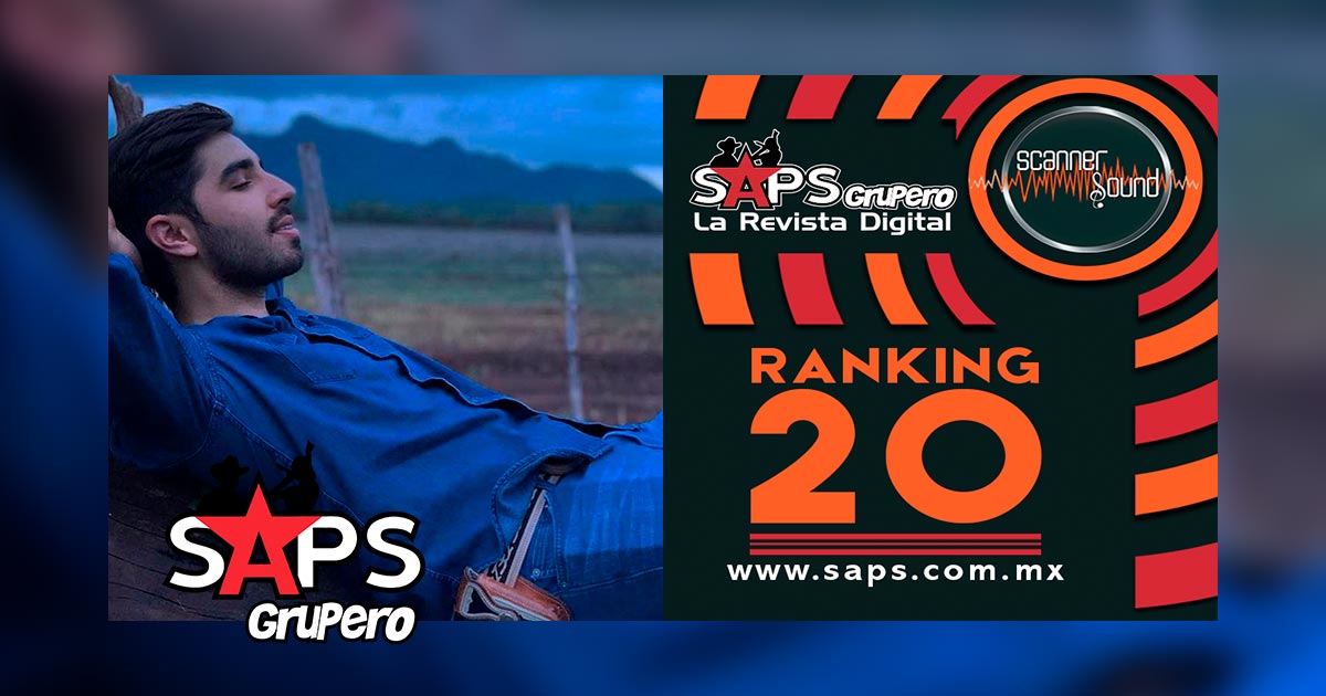 Ranking 20 de la Música Popular Mexicana en México por Scanner Sound del 19 al 25 de octubre de 2020