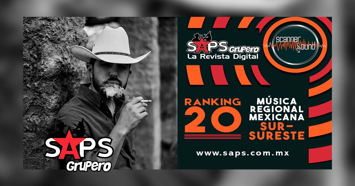 Ranking 20 del Sureste de México por Scanner Sound del 19 al 25 de octubre de 2020