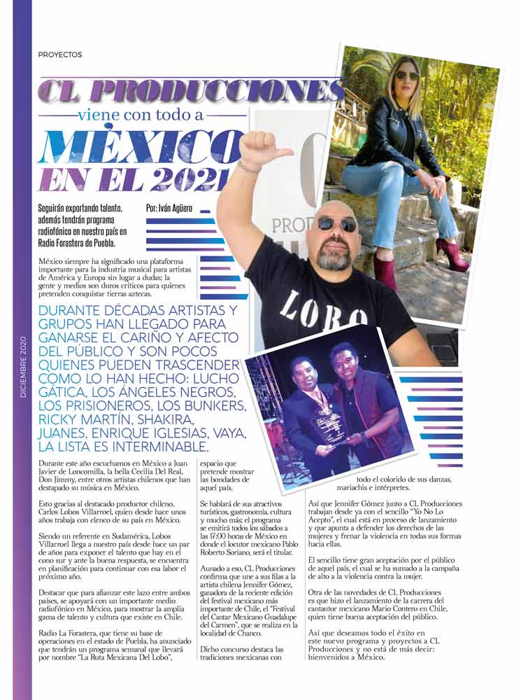CL Producciones, La Gorda Magazine Diciembre 2020