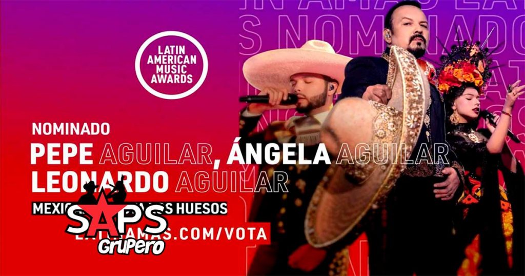 Pepe, Ángela y Leonardo Aguilar nominados a los Latin American Music Awards