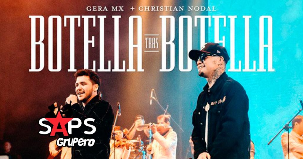 Christian Nodal y Gera MX rompen récords en Spotify con “Botella Tras Botella”