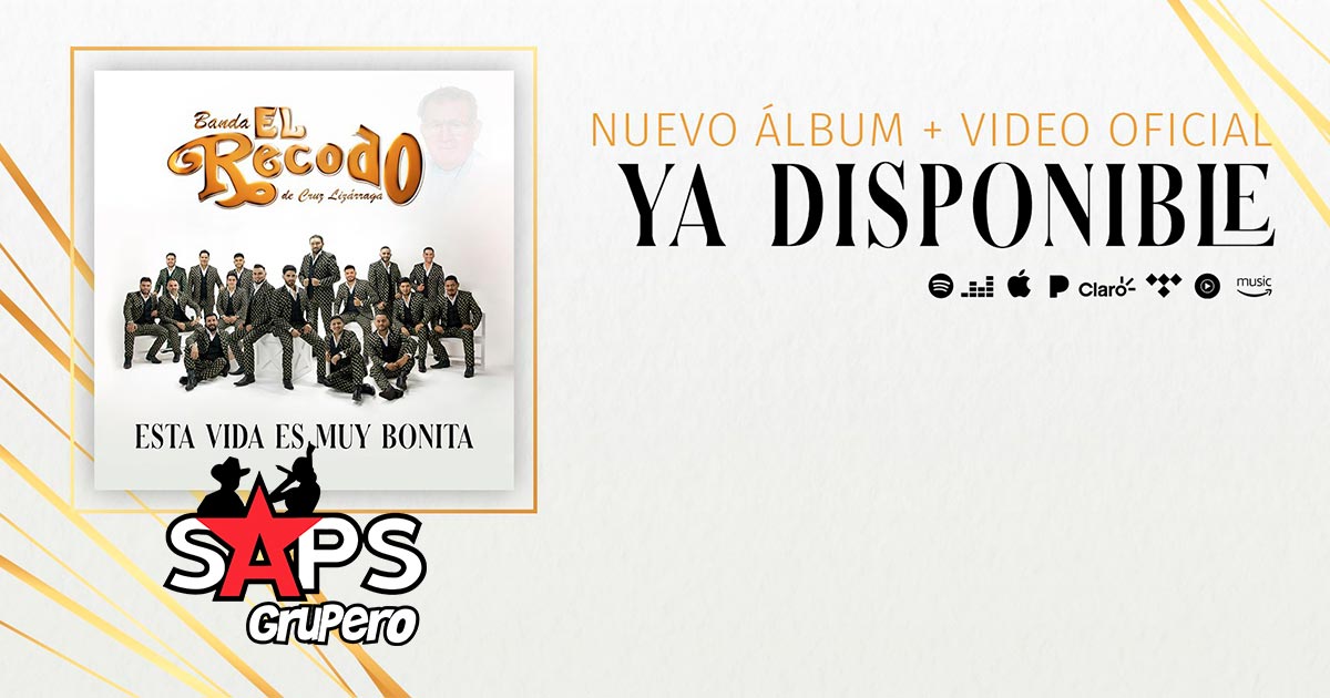 Banda El Recodo presenta su nueva producción “ESTA VIDA ES MUY BONITA”