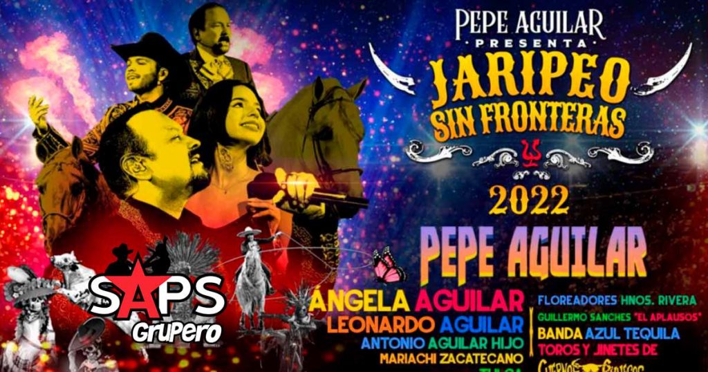 Pepe Aguilar anuncia las primeras fechas de su gira “Jaripeo Sin Fronteras” 2022