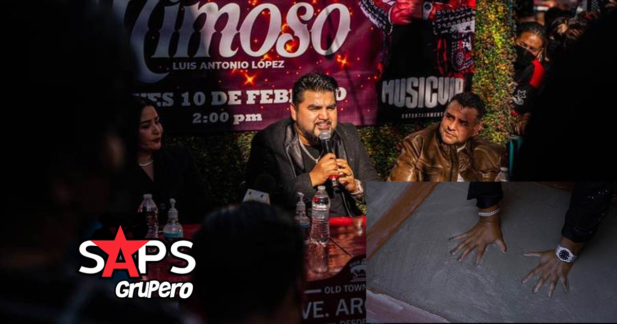 El Mimoso para la posteridad en Tijuana, plasma huellas