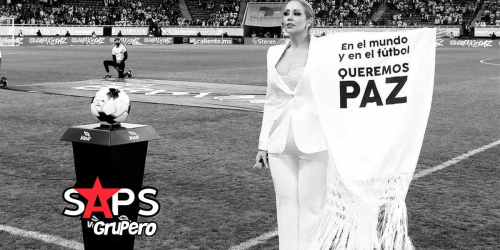 Alejandra Orozco lanza contundente mensaje de Paz en el partido de Las Chivas vs Las Águilas
