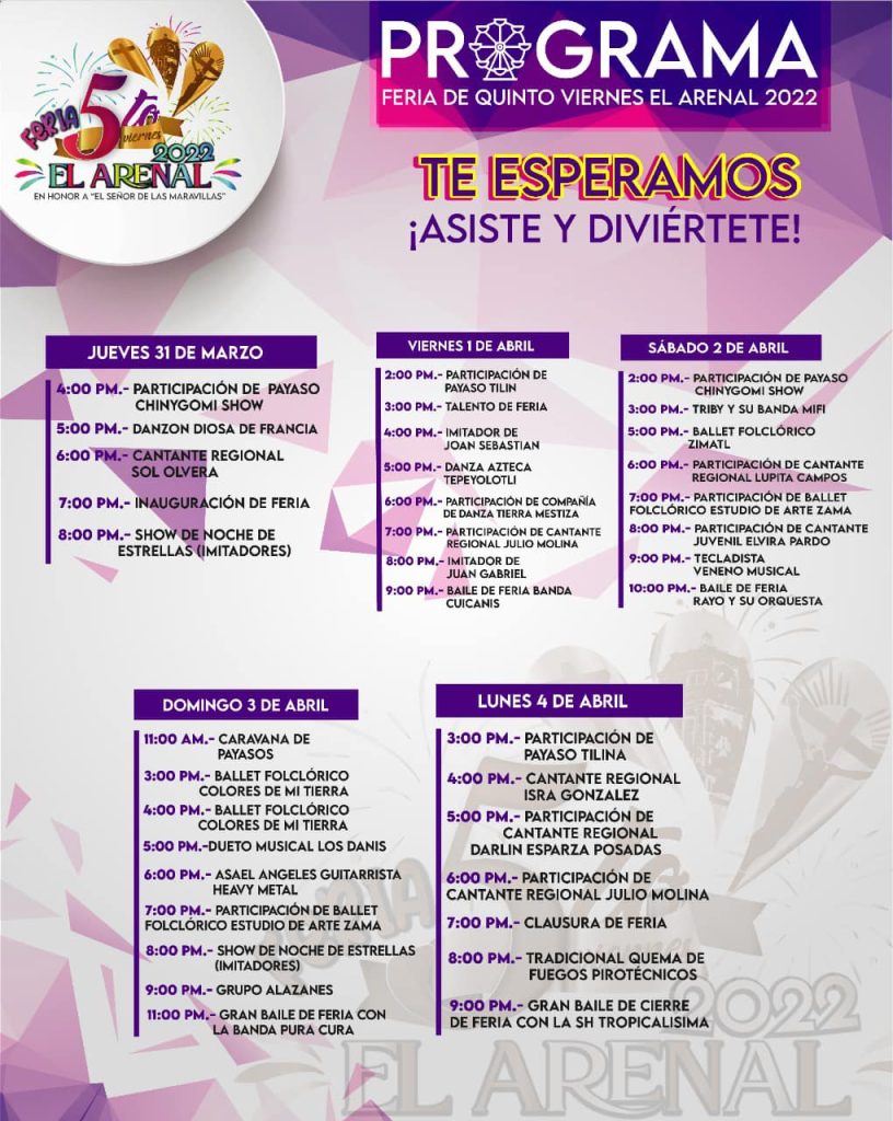 Feria 5to Viernes El Arenal 2022