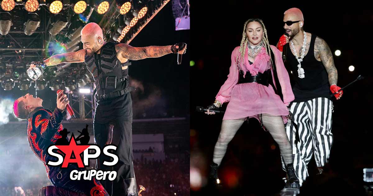 Grupo Firme, Maluma y Madonna juntos en Colombia
