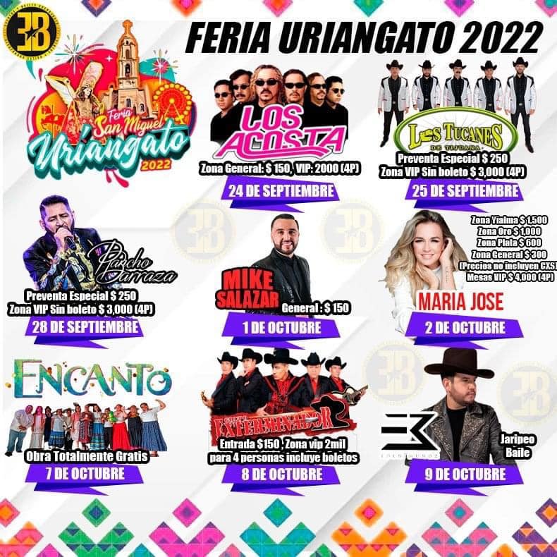Feria San Miguel Arcángel, Uriangato 2022