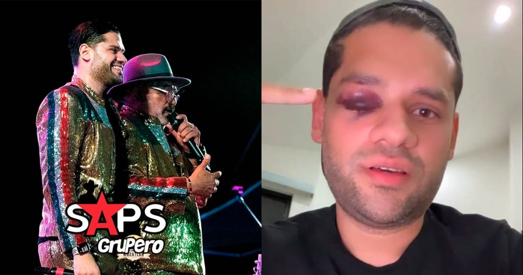 Alan Zamudio de Su Majestad Mi Banda El Mexicano se desmaya y sufre lesión en el rostro