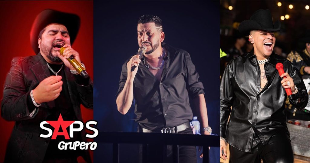 El Mimoso, Luis Ángel “El Flaco” y Eduin Caz los tres cantantes más dominantes de la música Regional Mexicana