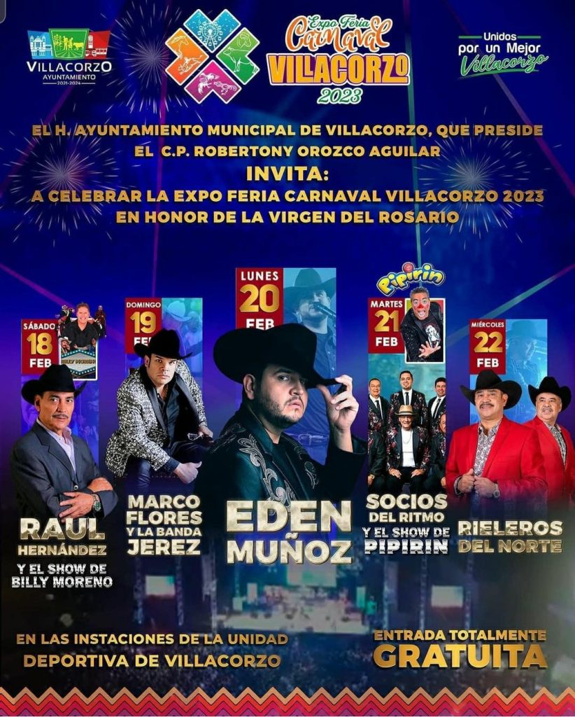 Expo Feria Carnaval Villacorzo 2023