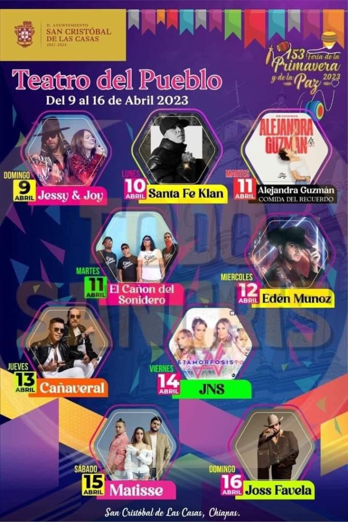Feria de la Primavera y de la Paz 2023.