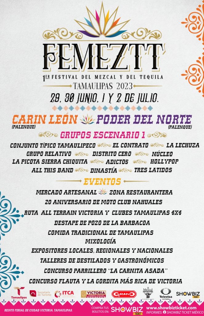 1er Festival del Mezcal y del Tequila FEMEZTT 2023.