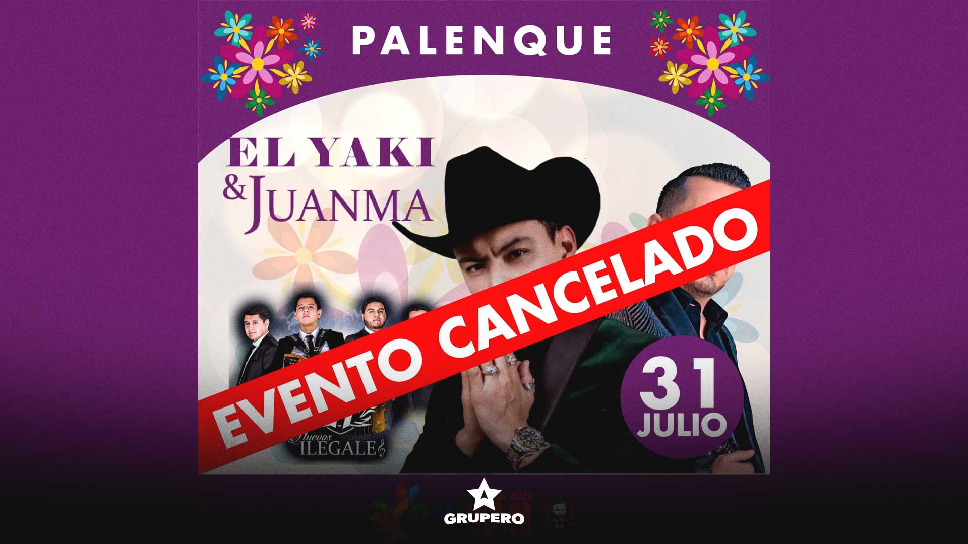 Cancelan Palenque de “El Yaki” en Chiapas por la baja venta de boletos