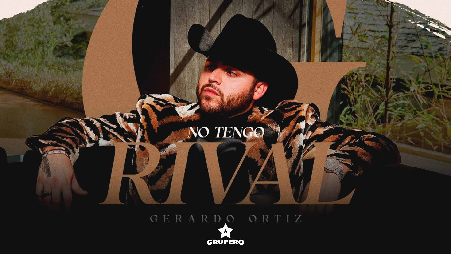 “NO TENGO RIVAL”, así lo expone Gerardo Ortiz en su nuevo álbum