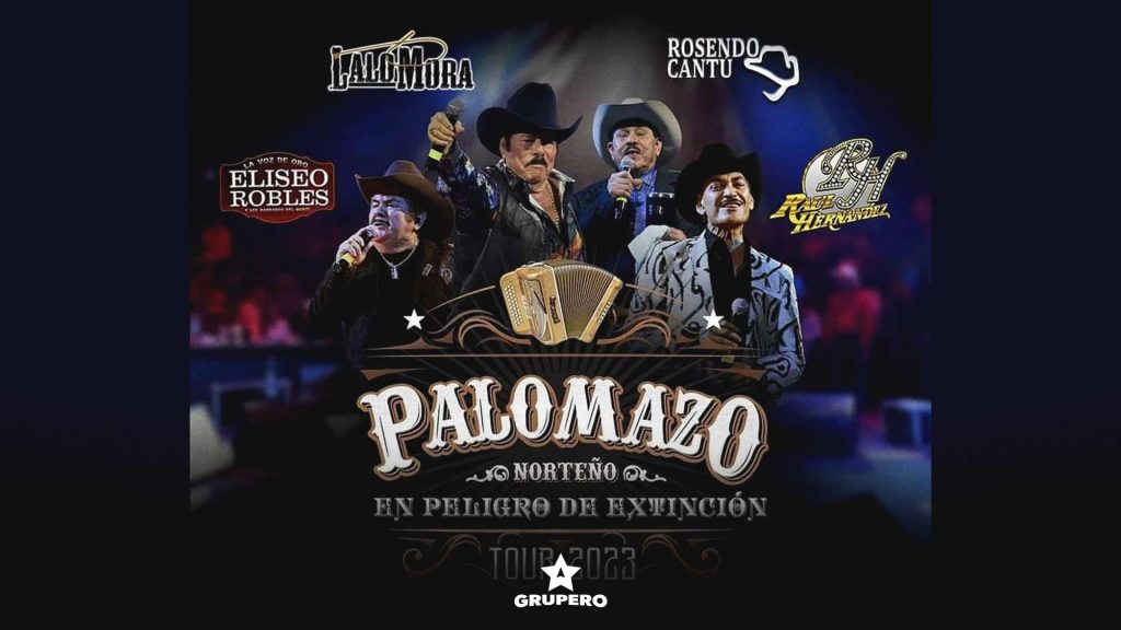 El Palomazo Norteño “En Peligro De Extensión” Tour 2023 llega a dos ciudades del estado de Coahuila
