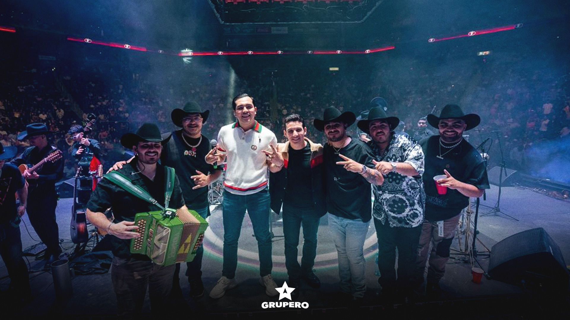 Grupo Marca Registrada invitado especial de Grupo Frontera en la Arena Monterrey