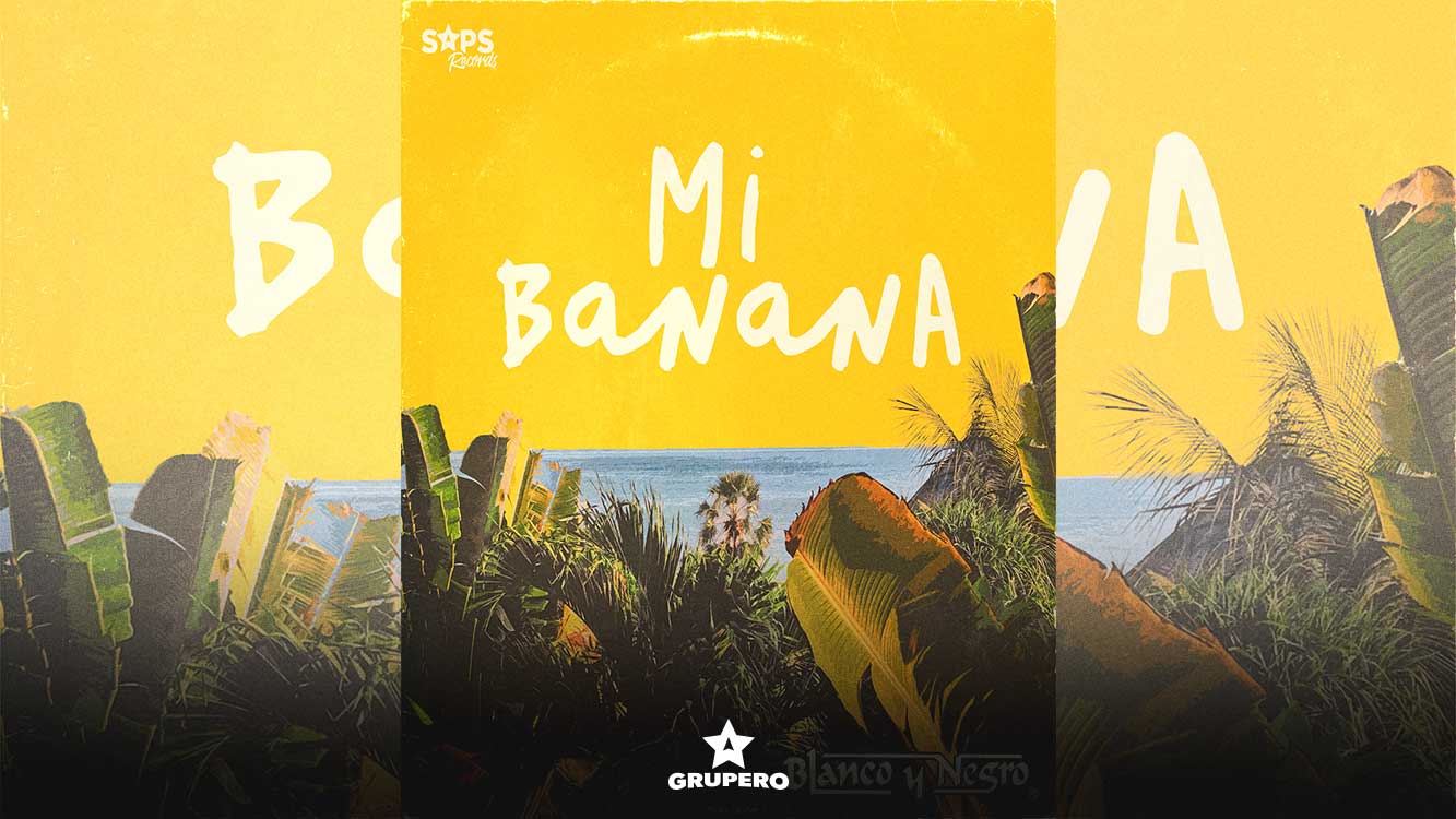 Letra “Mi Banana” – Blanco Y Negro
